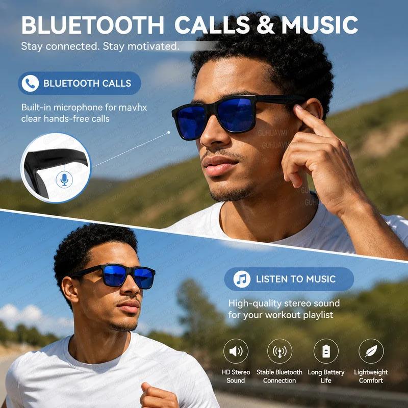 CoolWiz Cermin Mata Pintar Bluetooth 4 Tahap Elektrochromic AI Baharu ChatGPT 164+Terjemahan Bahasa Muzik Panggilan Bebas Tangan Cermin Mata Hitam Untuk Sukan Luar Penggunaan Harian - gallery
