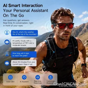 New Smart Audio Sunglasses 2026 Bluetooth Call AI Translation Touch Color Change Sliding Volume Control Dual Mic ENC Waterproof - view 5