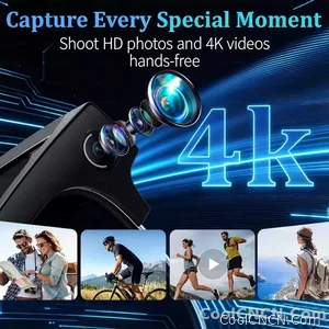 2026New 4K Ultra HD Color Change BT Call Smart Glasses AI Chat Music Player 800W Pixel Camera 1080P Video  AI Sports Glasses Men - view 5
