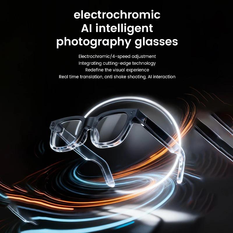 2026 New AI SmartGlasses 800W Camera Touch-sensitive AI Translation 320mah AI Photo Recognition 32 GB Storage Smart Sunglasses - gallery