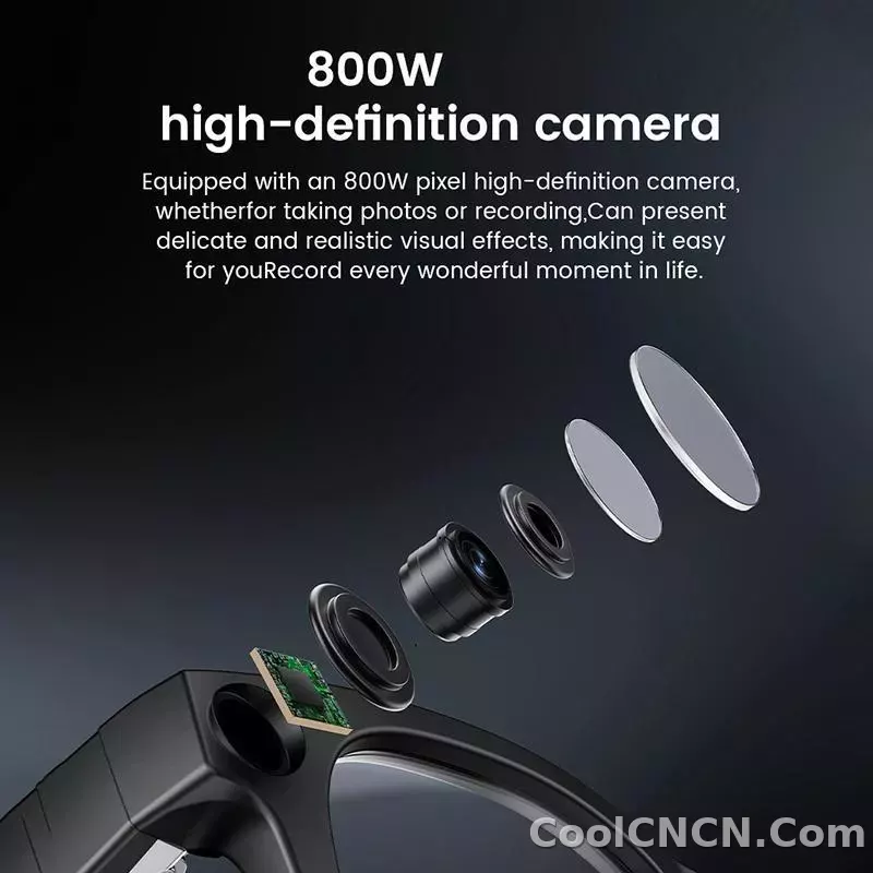 2026 New AI SmartGlasses 800W Camera Touch-sensitive AI Translation 320mah AI Photo Recognition 32 GB Storage Smart Sunglasses - detail