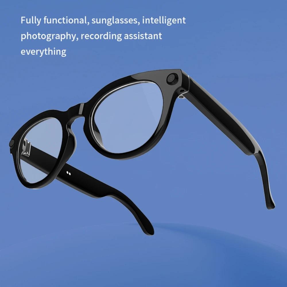 Smart Glasses Camera Glasses BT Call Music Touch Sunglasses Voice Assistant Video Recording WIFI AI Glasses Translator - gallery
