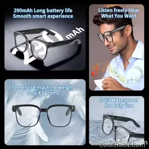 2026 Smart AI Glasses Men New 4K HD 800W pixel Camera 32GB Memory 120+ Translation ChatGPT Music Shoot Photos &Video Sunglasses - view 7