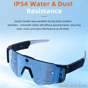 2026 New 4K HD AI Smart Cycling Glasses Men 800MP Camera Goggle BT Call AI Translation Voice Assistant Control Sunglasses Women - view 7