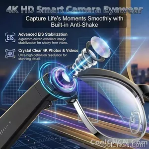 AI Smart Glasses Translation 800W Pixel Camera Video Music Player Call Business 8K Sunglasses Glasses Men For Travel Work 2026 - view 4