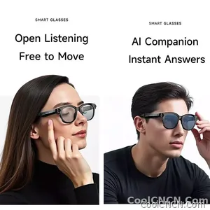 2026 New Smart Glasses Listening To Music Open Listening AI Translation AI Voice Assistant AI Image Recognition Smart Glasses - view 7