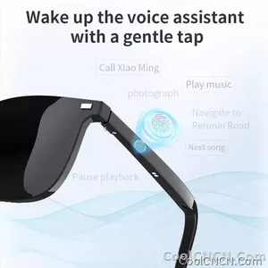 Bluetooth Smart Glasses Voice Call Music Play Remote Control Camera Wireless Bluetooth Headset Waterproof Glasses For Men  Women - view 3