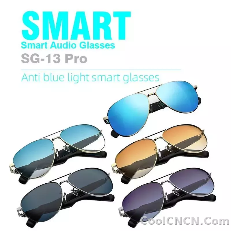 SG13 Smart Eyewear With Immersive Open Ear Audio, Stylish Gradient Frame, Bluetooth 5.4 Wide Compatible With iOS And Android