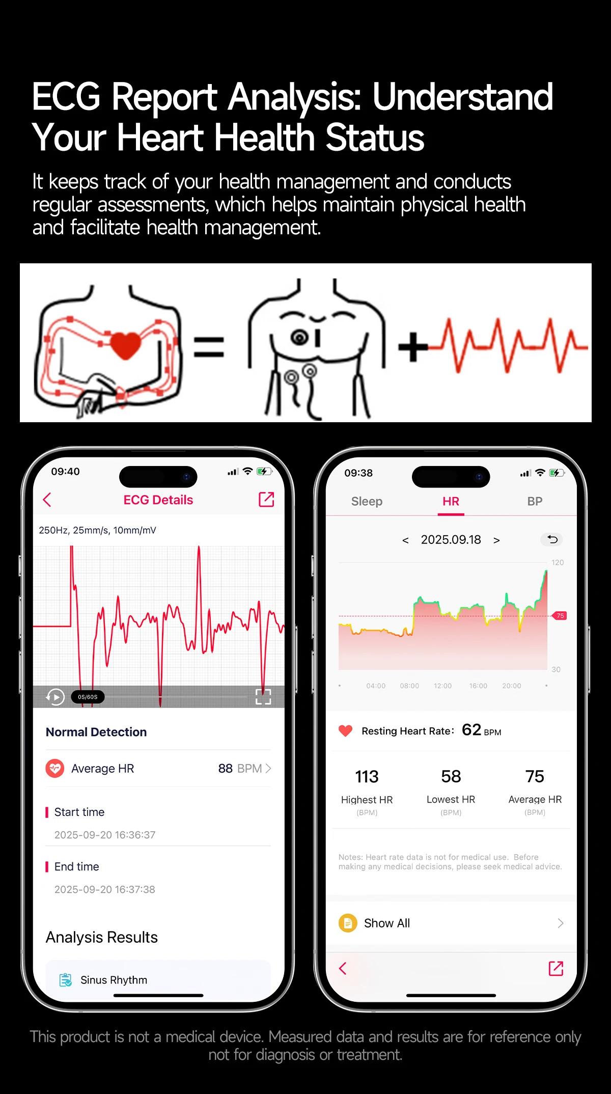 CoolWiz New Healthcare-Grade Smartwatch — Health Monitoring (Uric Acid, Lipids), ECG + PPG, Temperature, BMI, Bluetooth Calls, iOS Health smartwatch for outdoor sports and everyday use - gallery