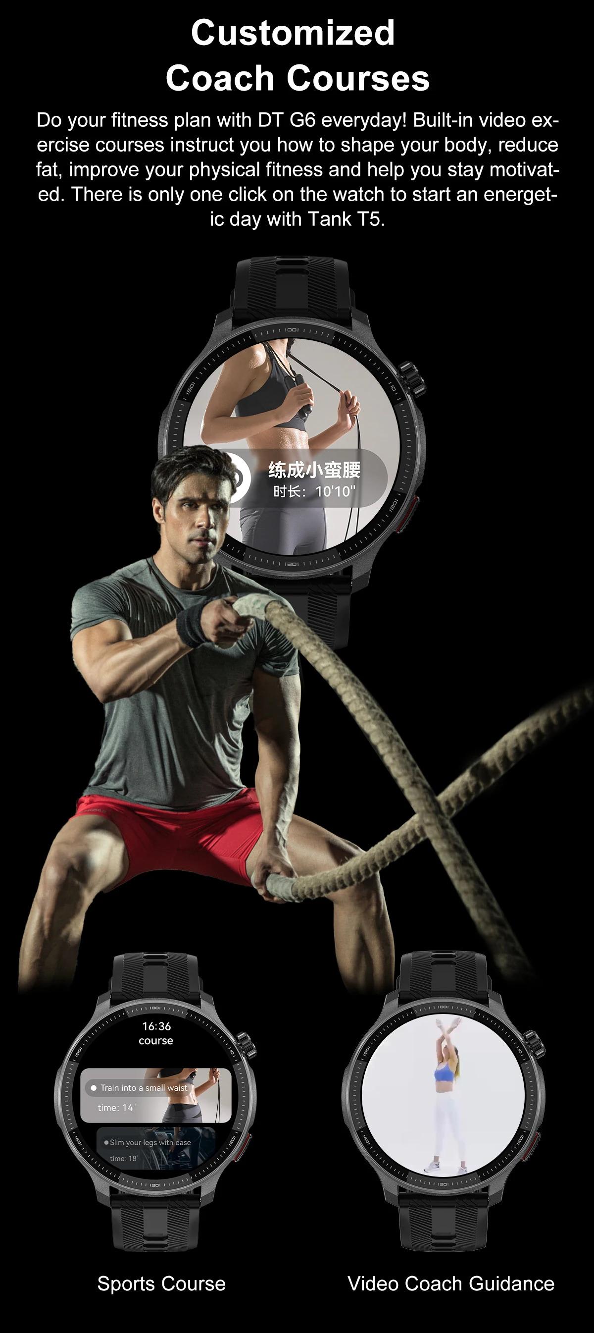 CoolWiz Smartwatch with built-in GPS, offline maps, 4GB memory, 3ATM water resistance, 500mAh battery, compass, call making, sports swimming band for outdoor activities and everyday use - gallery