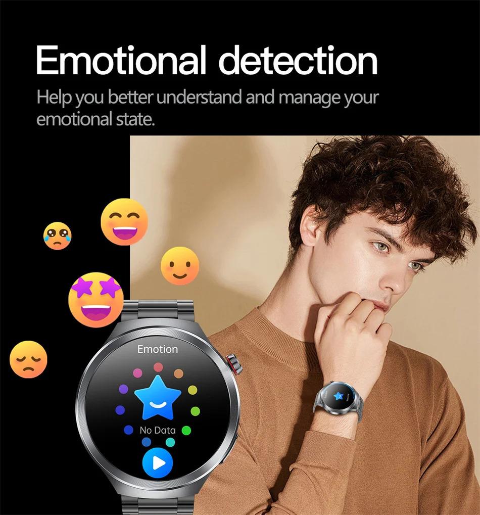 CoolWiz Smart Watch for Body Composition, Blood Pressure, NFC ECG + PPG, Body Temperature, Uric Acid, Lipids, Call Function; Waterproof Smart Watch for Men, suitable for outdoor sports and daily use - gallery
