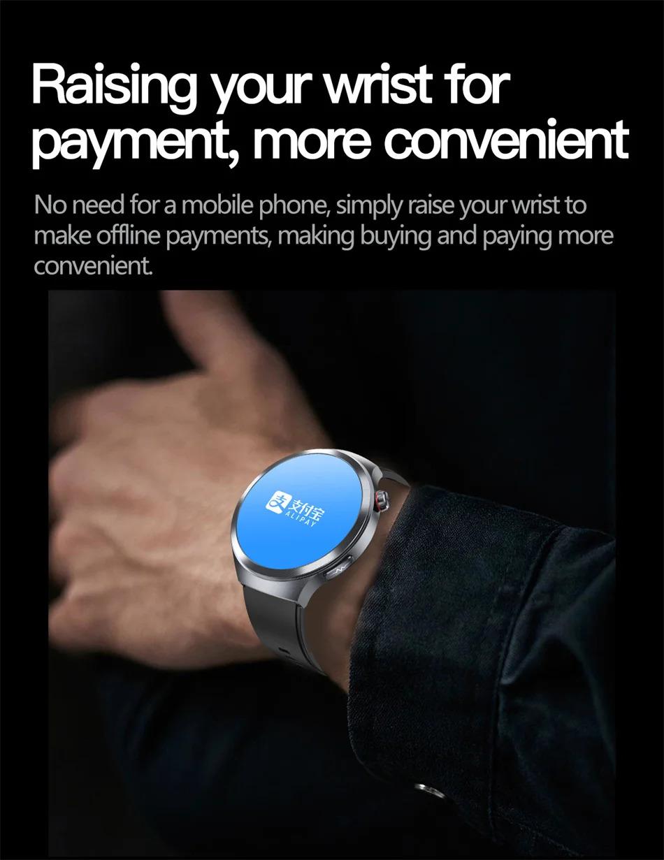 CoolWiz Smart Watch for Body Composition, Blood Pressure, NFC ECG + PPG, Body Temperature, Uric Acid, Lipids, Call Function; Waterproof Smart Watch for Men, suitable for outdoor sports and daily use - gallery