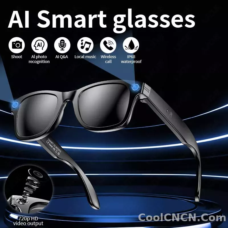 Smart Glasses LIGE New AI Smart Glasses Recording Videos Photo Recognition Answer Translation Large Battery Ip65 Waterproof Bluetooth Glasses Button Dustproof Local Magnetic Review: Is It Worth the Investment?
