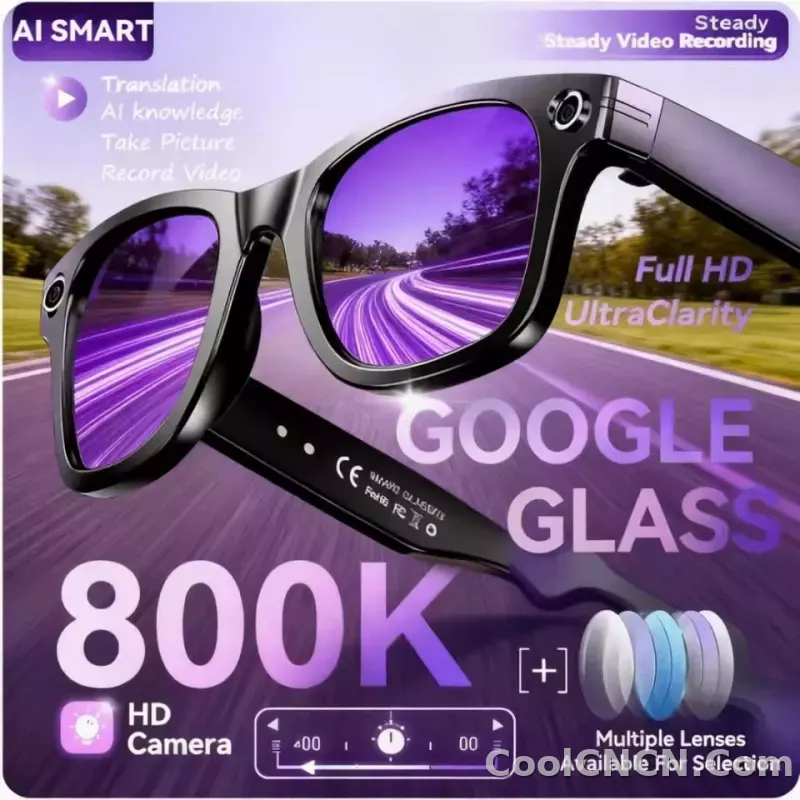 The Heritage Behind Smart Glasses New 800W Camera AI Glasses Men Color-Changing Smart Translation Glasses Photo Video Recording Waterproof Call Smart Sunglasses Wearable: A Timeless Story