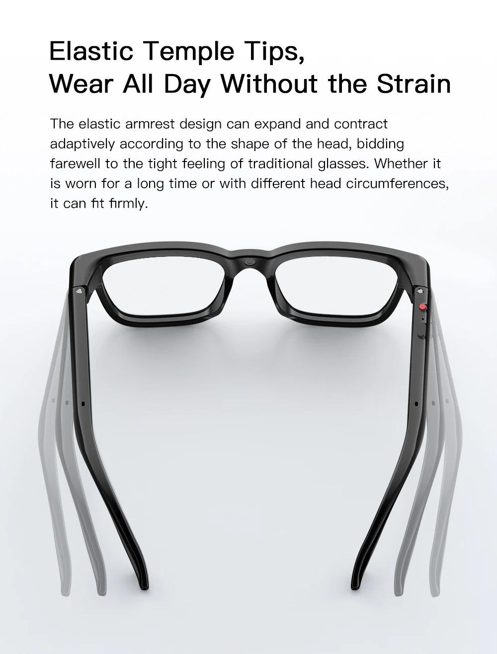 CoolWiz Smart Sports Glasses for Men – New Business Model, 8MP Camera, Anti-Shake, 100+ Language Translations via ChatGPT AI Assistant, POV Video Glasses, AI Glasses for Outdoor Sports and Daily Use - gallery
