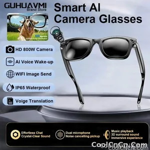 CoolWiz Camera HD Pixel 800W New 32GB Smart Glasses for Women — Photo Capture & Video Recording, AI Translation, Waterproof AI Glasses for Men, suitable for outdoor sports and daily use - view 8