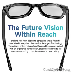 CoolWiz Camera HD Pixel 800W New 32GB Smart Glasses for Women — Photo Capture & Video Recording, AI Translation, Waterproof AI Glasses for Men, suitable for outdoor sports and daily use - view 13