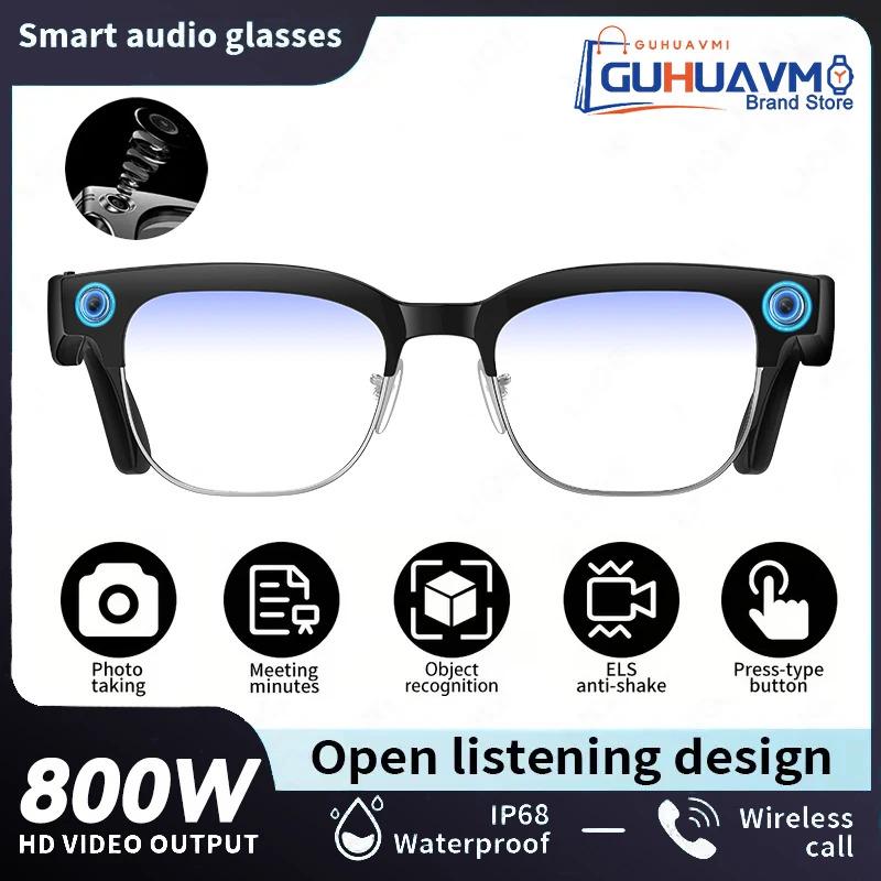 CoolWiz AI Smart Glasses 4K HD with Color Change, 8MP Camera, 1080p Video, AI Music Player, AI Calls, AI Sports Glasses for Men, for Outdoor Sports and Everyday Use - gallery