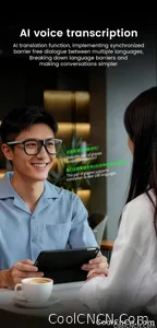 CoolWiz Cermin Mata Pintar Bluetooth 4 Tahap Elektrochromic AI Baharu ChatGPT 164+Terjemahan Bahasa Muzik Panggilan Bebas Tangan Cermin Mata Hitam Untuk Sukan Luar Penggunaan Harian - view 19