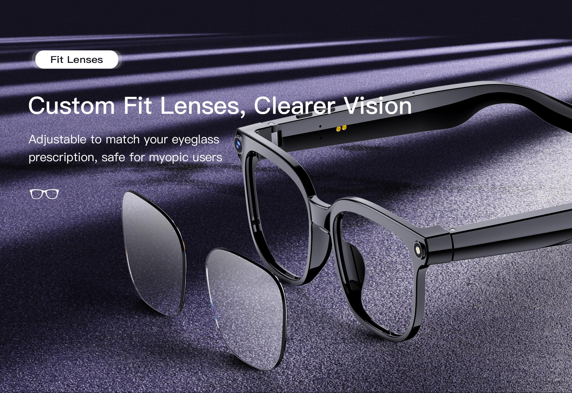 2026 New 800W HD Pixel Smart Glasses Men Anti-shake Camera AI Language Translation Video Recording ChatGPT Music Call Sunglasses - gallery