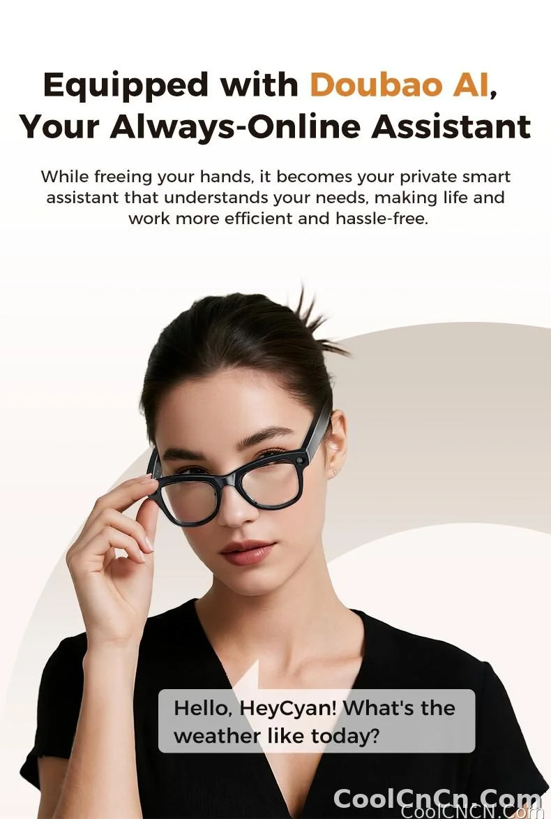 2026New Smart AI Glasses 4K 800W Camera ChatGPT Photos&Video 3600mAh Charging Case Power Bank 32GB Translation Music Sunglasses - detail