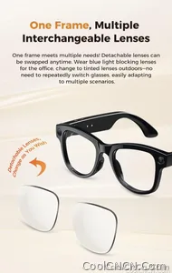 2026New Smart AI Glasses 4K 800W Camera ChatGPT Photos&Video 3600mAh Charging Case Power Bank 32GB Translation Music Sunglasses - view 24