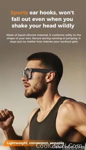 2026New Smart AI Glasses 4K 800W Camera ChatGPT Photos&Video 3600mAh Charging Case Power Bank 32GB Translation Music Sunglasses - view 28