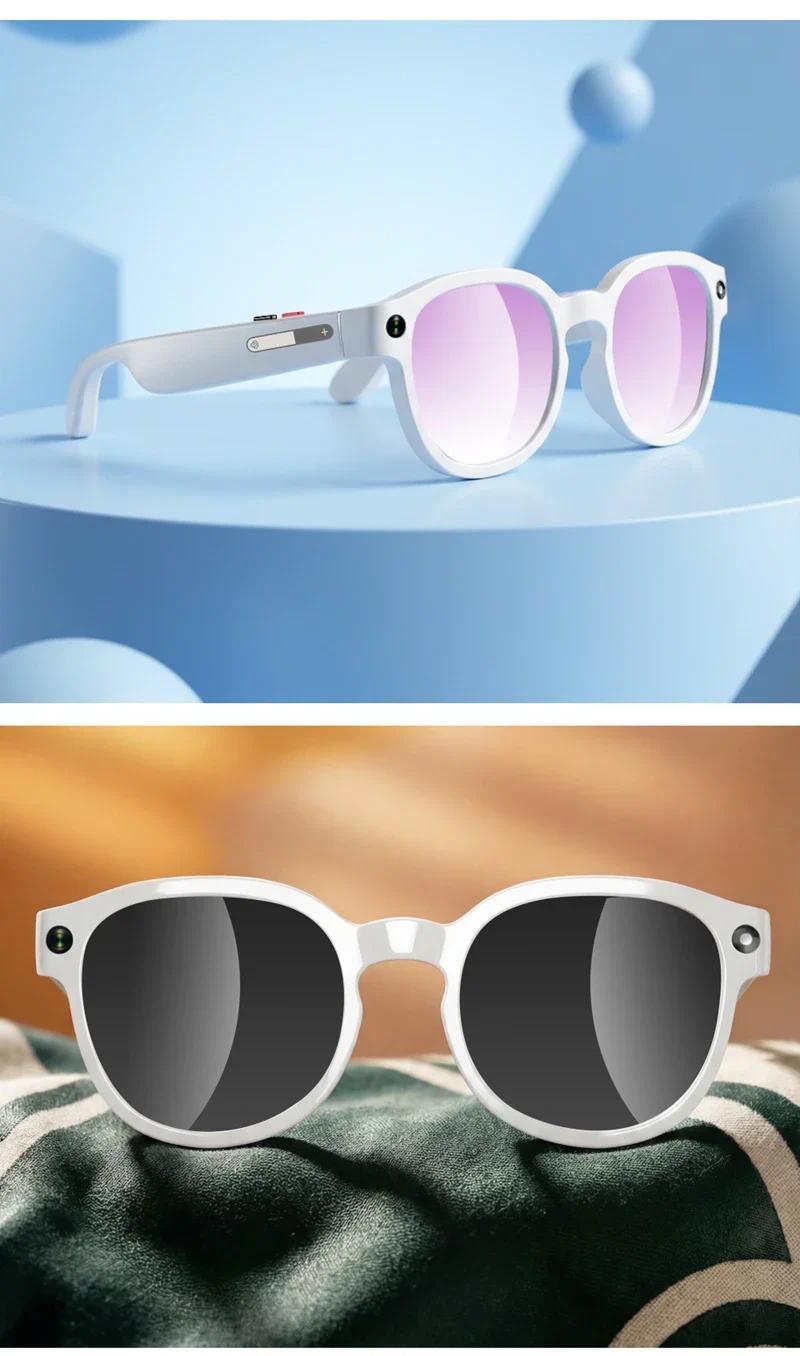 New 2026 Intelligent AI glasses shoot glasses take pictures and read pictures and record real-time translation of call music - gallery