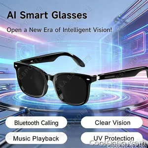 2026 New AI Smart Glasses Sunscreen Sunglasses Bluetooth Calling Music Player Camera Control UV Protection Glasses For Men Women - view 1