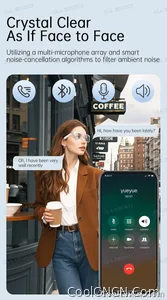 2026 New AI Smart Glasses Sunscreen Sunglasses Bluetooth Calling Music Player Camera Control UV Protection Glasses For Men Women - view 12