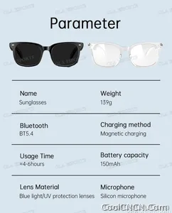 2026 New AI Smart Glasses Sunscreen Sunglasses Bluetooth Calling Music Player Camera Control UV Protection Glasses For Men Women - view 22