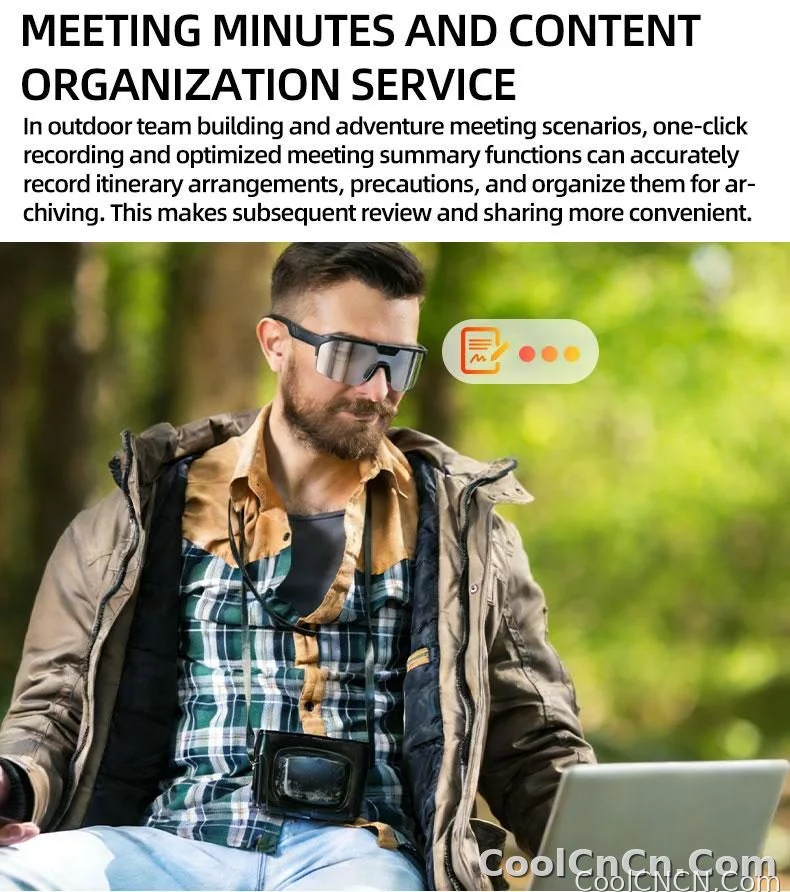 2026 New AI Smart Sports Glasses with 1200P Camera 4k Anti-Shake AI Voice Translator Bluetooth Call Dual Mic Audio Sunglasses - detail