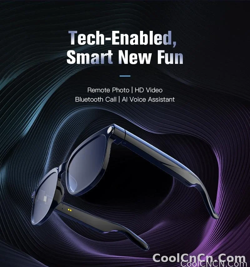 2026 New Smart AI Glasses 1080P HD Video Record Camera ChatGPT Bluetooth Call 32GB ROM Language Translation Music Sunglasses Men - detail