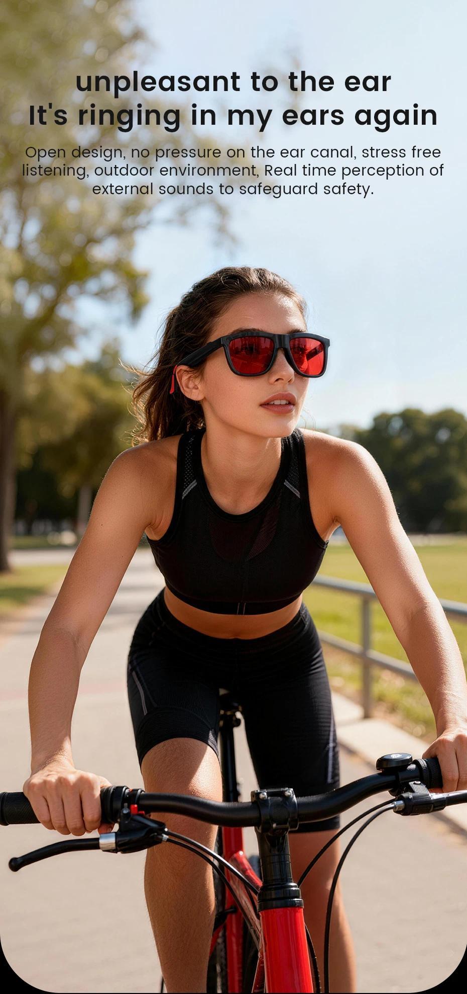New Smart Audio Sunglasses 2026 Bluetooth Call AI Translation Touch Color Change Sliding Volume Control Dual Mic ENC Waterproof - gallery