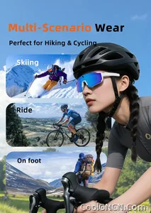 2026 New AI smart shooting&recording glasses with 800W camera, HD anti-shake bicycle riding shooting artifact, windproof goggles - view 18