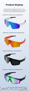 2026 New AI smart shooting&recording glasses with 800W camera, HD anti-shake bicycle riding shooting artifact, windproof goggles - view 20