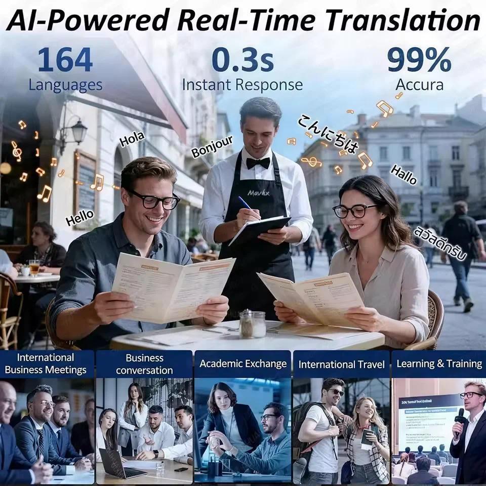 New 2026 AI Smart Glasses 1080P Camera Video Recorder Open Ear Bluetooth Audio Voice Control WiFi Sync Sports Glasses Men Use HD - gallery