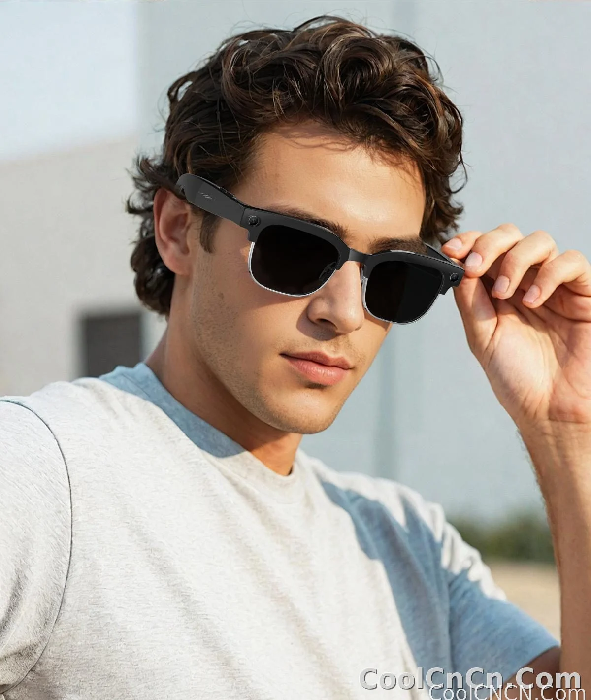 2026New 4K Ultra HD Color Change BT Call Smart Glasses AI Chat Music Player 800W Pixel Camera 1080P Video  AI Sports Glasses Men - detail
