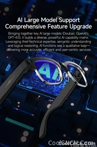 2026New 4K Ultra HD Color Change BT Call Smart Glasses AI Chat Music Player 800W Pixel Camera 1080P Video  AI Sports Glasses Men - view 16