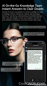 2026New 4K Ultra HD Color Change BT Call Smart Glasses AI Chat Music Player 800W Pixel Camera 1080P Video  AI Sports Glasses Men - view 18