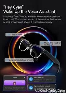 2026New 4K Ultra HD Color Change BT Call Smart Glasses AI Chat Music Player 800W Pixel Camera 1080P Video  AI Sports Glasses Men - view 20