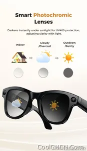 2026 AI Smart Glasses 1080P HD Camera Video Recorder Voice Translation Wireless Audio WiFi Sync Touch Eyewear for Travel Men Use - view 25