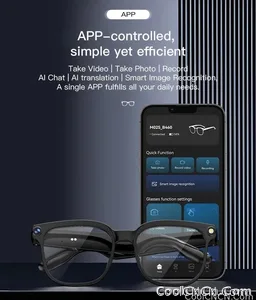 2026New 800W Pixel 4K HD Camera Smart Glasses AI Translation ChatGPT Music Play Voice Dual Microphone BT Call Sunglass Men Woman - view 20