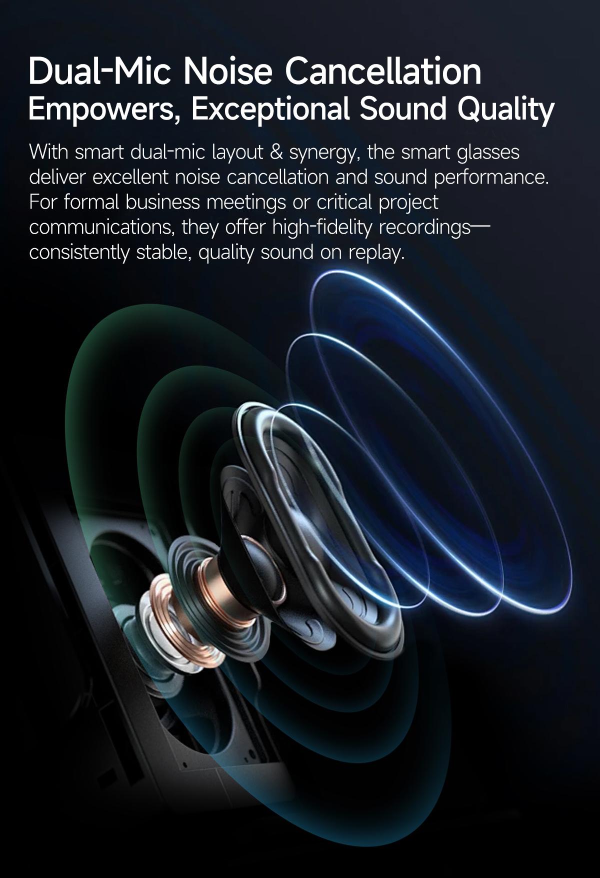 2026New AI Smart Glasses 800W Pixel Camera Various Language Translation Video Music BT Call Business 4K Color Change Glasses Men - gallery
