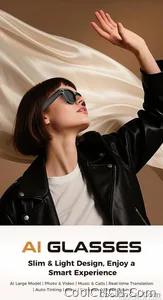 2026 AI Smart Glasses M02 Ultra 1080P HD Camera ChatGPT 3600mAh Charging 800W Camera 32GB Translation Music POV Video Sunglasse - view 8
