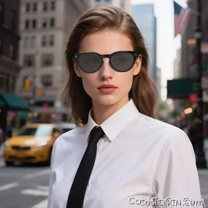 Smart Glasses Camera Glasses BT Call Music Touch Sunglasses Voice Assistant Video Recording WIFI AI Glasses Translator - view 7