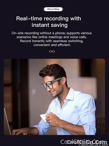 2026 Smart AI Glasses Men New 4K HD 800W pixel Camera 32GB Memory 120+ Translation ChatGPT Music Shoot Photos &Video Sunglasses - view 15