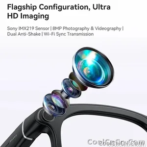 2026 New 6K HD AI Smart Glasses Chat GPT 800MP Camera Bluetooth Call 290mAh Battery 32GB Voice Assistant Control Smart Glasses - view 3