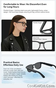 2026 New 6K HD AI Smart Glasses Chat GPT 800MP Camera Bluetooth Call 290mAh Battery 32GB Voice Assistant Control Smart Glasses - view 10