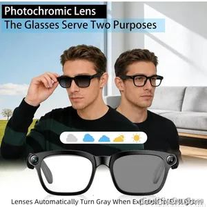 2026New POVSmart Glasses with 800W 4K HD Camera Wireless Audio Sunglasses Men Photos&Video AI Translation ChatGPT Glasses Women - view 7